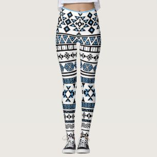 Leggings Patrón Navajo Geométrico del Triángulo Étnico