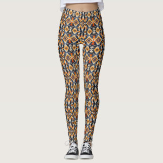 Leggings Patrón Navajo Nativo Americano