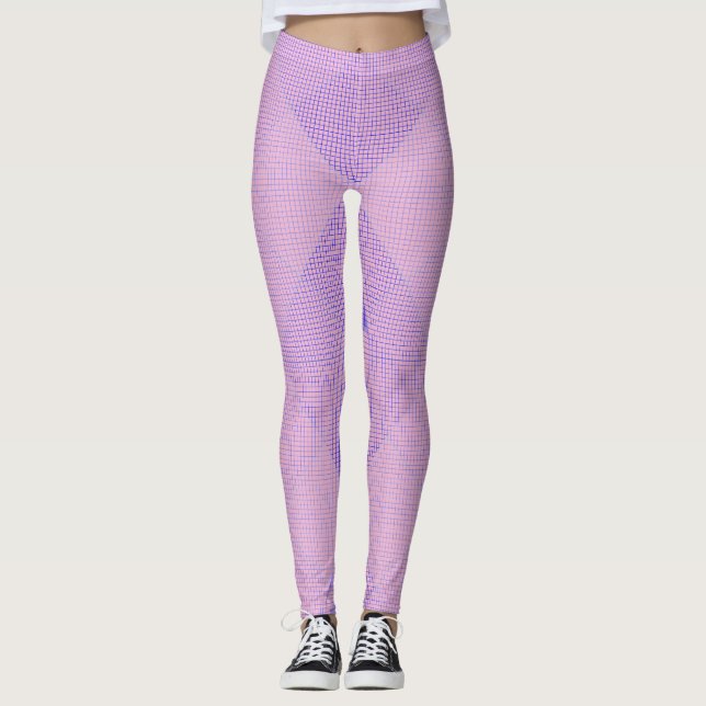 Leggings Patrón neto controlado 02 LPink BG (Anverso)