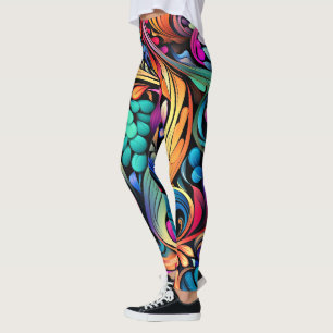 Leggings Patrón ornamental de Paisley