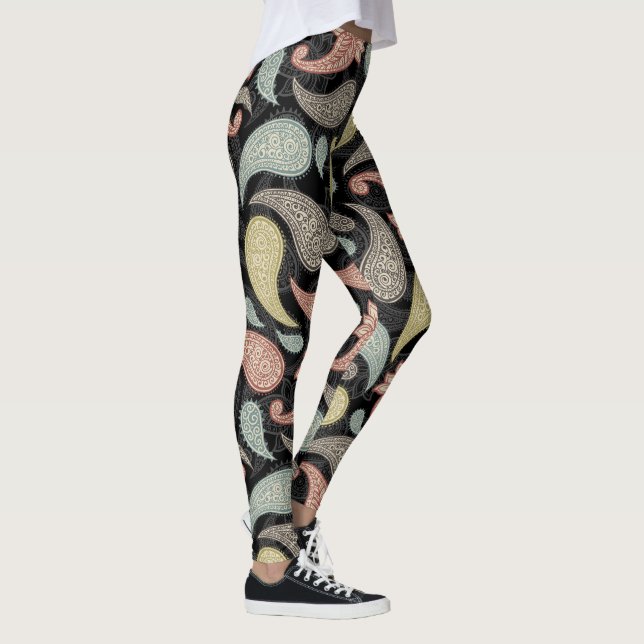 Leggings Patrón Paisley (Derecha)