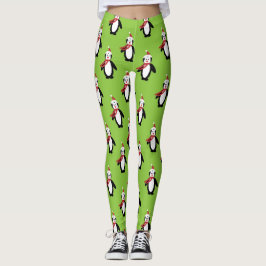 Leggings Patrón pingüino