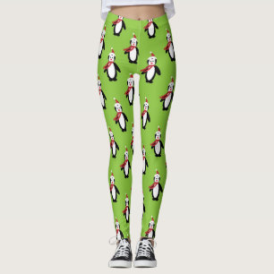 Leggings Patrón pingüino