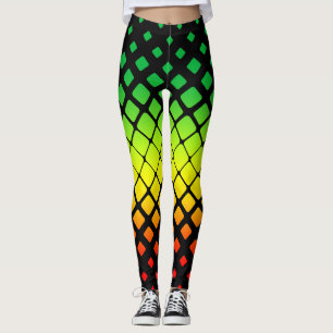 Leggings Patrón rastafari