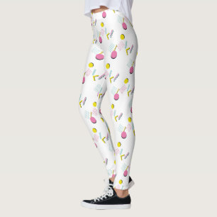 Leggings Patrón retro memphis colorido de los 90