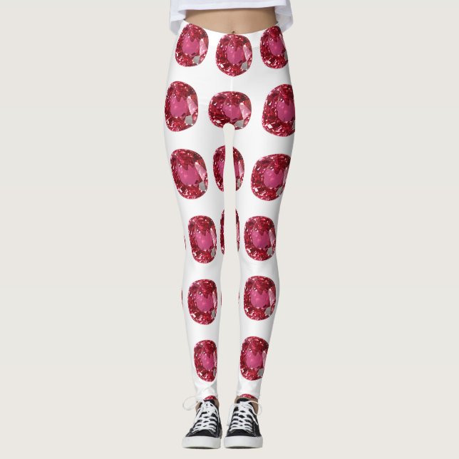 Leggings Patrón rosa (Anverso)