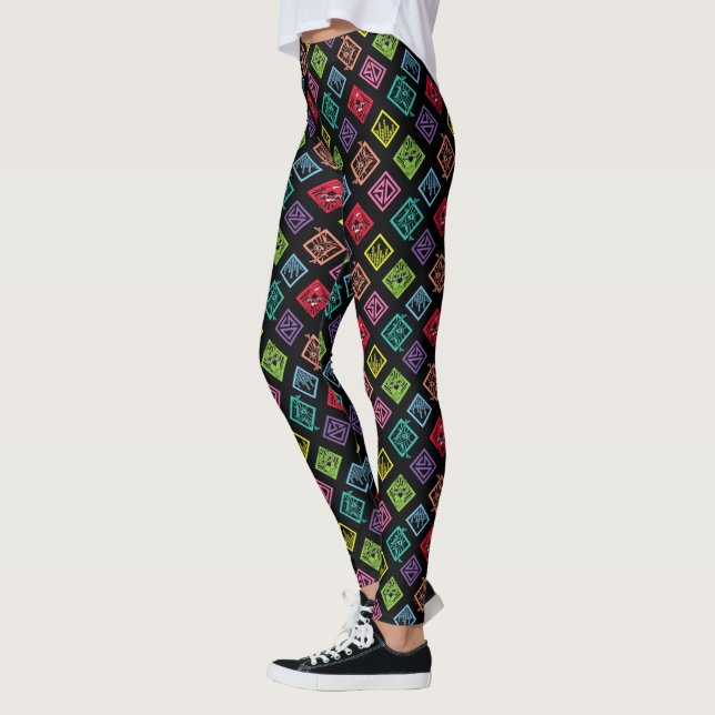 Leggings Patrón Scooby-Doo de DJ (Izquierda)
