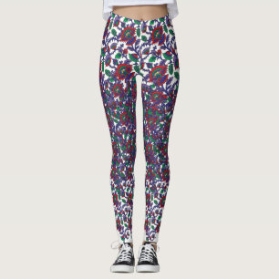 Leggings Patrón simétrico y sin fisuras con repetición