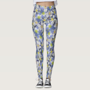 Leggings Patrón sin costura de Columbines