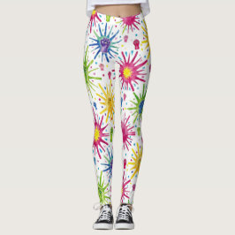 Leggings Patrón sin inconvenientes de arranque