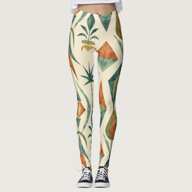 Leggings Patrón sin problemas de formularios Boomerang Form (Anverso)