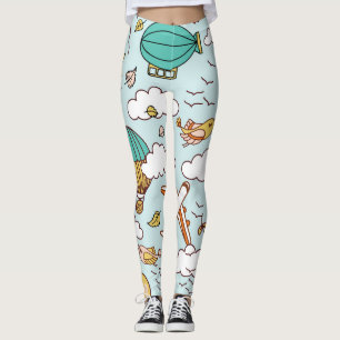 Leggings Patrón sin problemas de los globos de aire puro