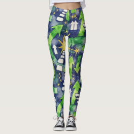 Leggings Patrón sin soldadura de pasos