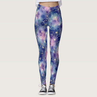 Leggings Patrón sin soldadura de polvo cósmico