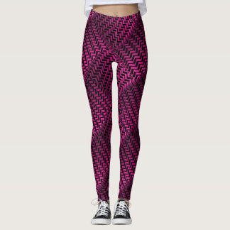 Leggings Patrón Socialite Wild Pink Zig Zag