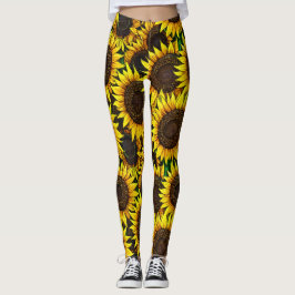 Leggings Patrón Sunflower Grande Sunny