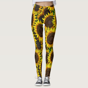 Leggings Patrón Sunflower Grande Sunny