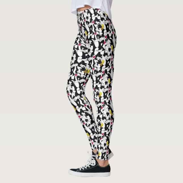 Leggings Patrón SYLVESTER™ y TWEETY™ (Izquierda)