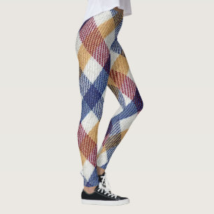 Leggings Patrón Tartán multicolor