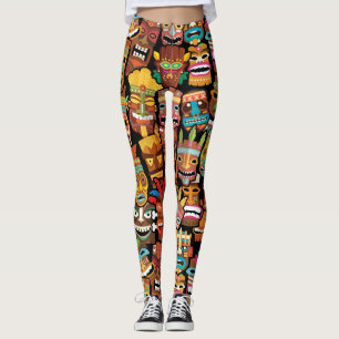 Leggings Patrón Tiki