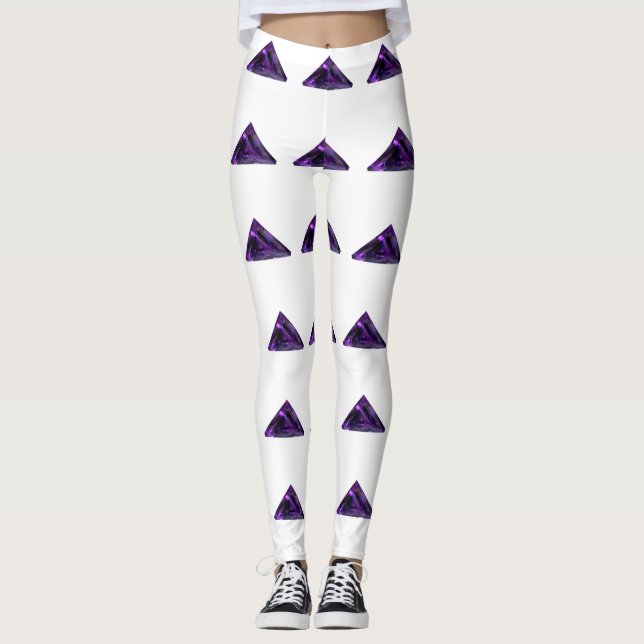 Leggings Patrón triangular (Anverso)