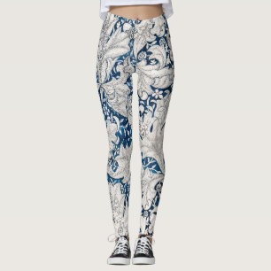 Leggings Patrón Vintage de William Morris