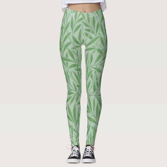 Leggings Patrón Willow, William Morris (Anverso)