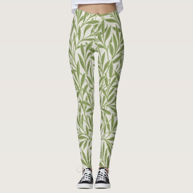 Leggings Patrón Willow, William Morris (Anverso)