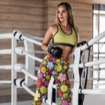 Leggings Patroneado el poder de las flores Groovy de los añ<br><div class="desc">Patroneado el poder de las flores Groovy de los años 60 | Leggings - Pónganse en forma con la flor de 60 años de la marca floral Legging,  excelente para el desgaste diario,  para hacer ejercicio o simplemente para salir.</div>