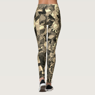 LEGGINGS PATRONES DE LA SEPIA POLINESIA