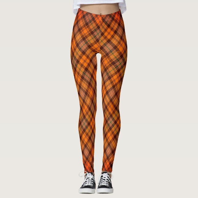 Leggings patrones de plántulas (Anverso)