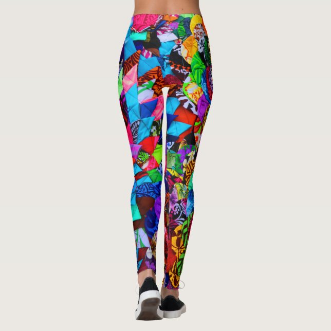 LEGGINGS PATRONES DE YASAWA POLYNESIAN (Reverso)