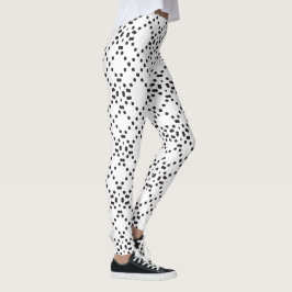 Leggings Patrones geométricos de cuatro lóbulos hechos de p