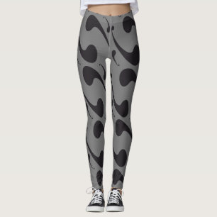 Leggings Patrones grises