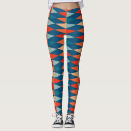 Leggings Patrones retro sin costura