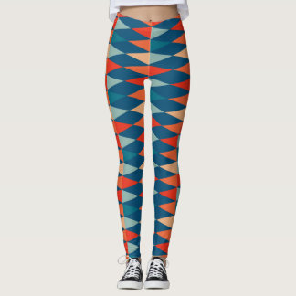 Leggings Patrones retro sin costura