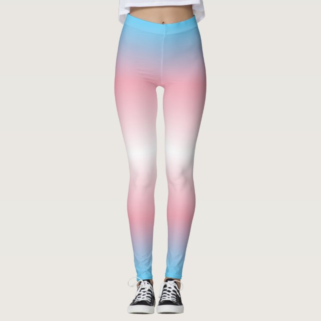 Leggings Patten de orgullo degradado: Traspaso (Anverso)