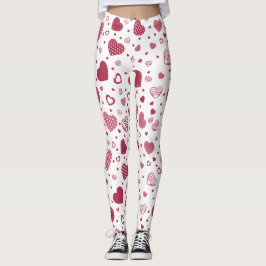 Leggings Pattern heart 