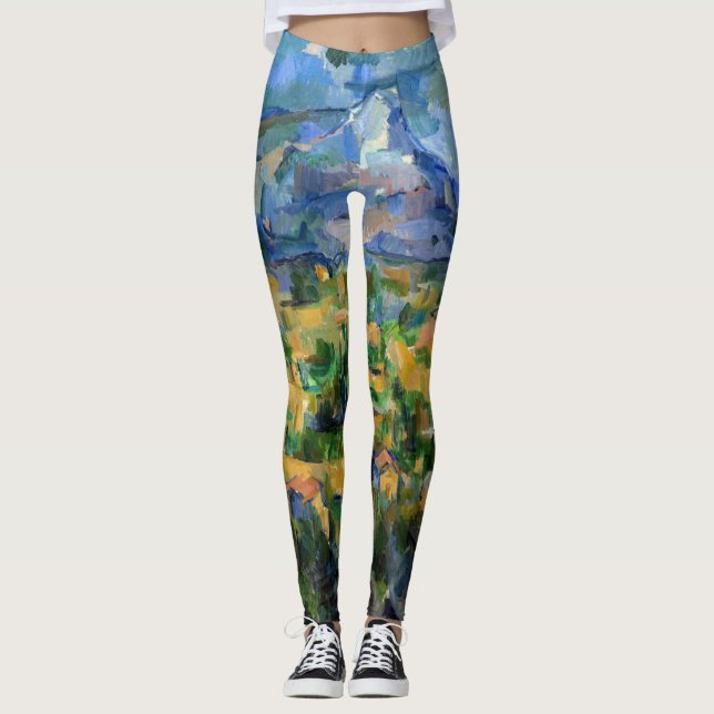 Leggings Paul Cezanne - Mont Sainte-Victoire (Anverso)