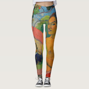 Leggings Paul Gauguin - Mujer sosteniendo un fruto