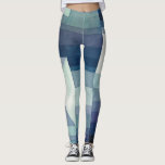 Leggings Paul Klee Harbinger de otoño. Arte azul vintage<br><div class="desc">Las leggings de Paul Klee "The Harbinger of Autumn". Arte vintage azul acuarela.</div>