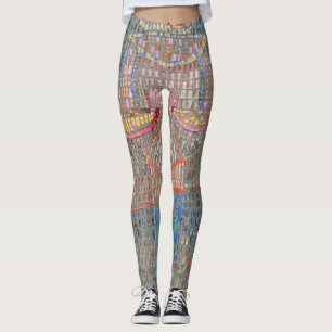 Leggings Paul Klee - hombre en polainas del vestido de lujo