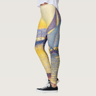 Leggings Paul Signac - El puerto al atardecer, Opus 236
