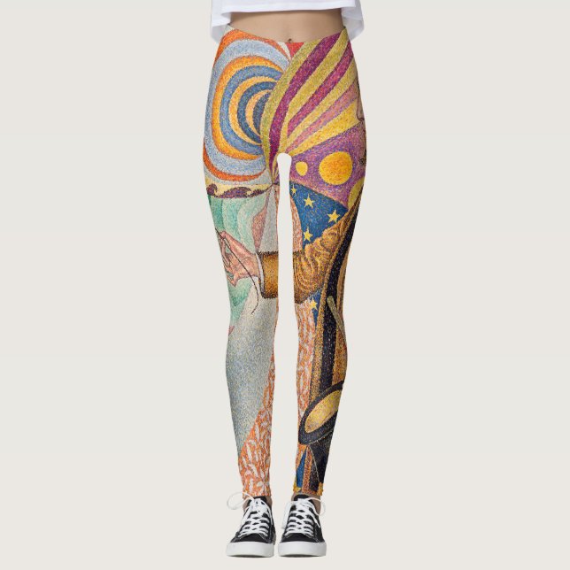 Leggings Paul Signac - Retrato de M Felix Feneon, Opus 217 (Anverso)