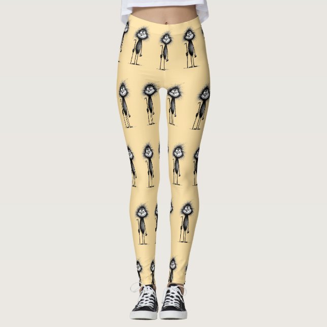 Leggings Pavian baboon (Anverso)