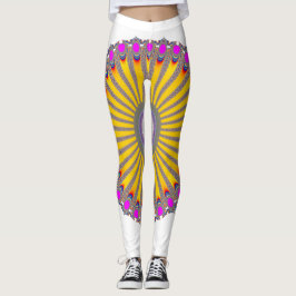 Leggings Pavo real
