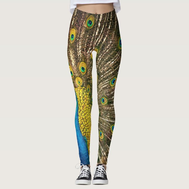 Leggings Pavo real (Anverso)
