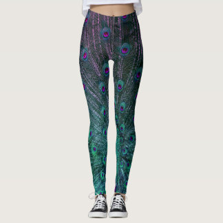 LEGGINGS PAVO REAL FLORECIENTE