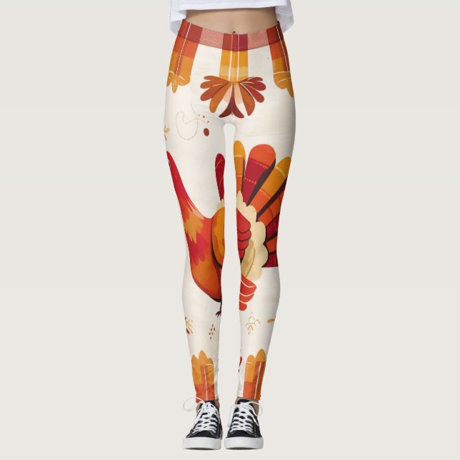 Leggings Pavo Toma el Escenario (Anverso)