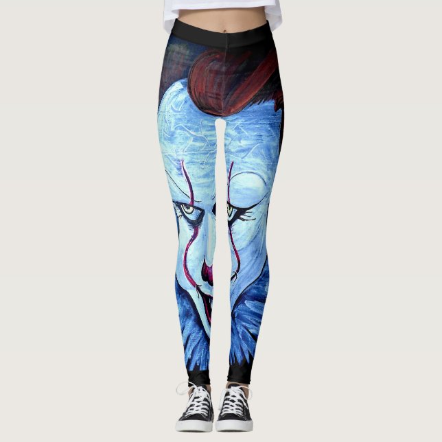 Leggings Payaso: Piernas malvadas (Anverso)